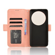 Pattintható tok a Xiaomi 14 Ultra, Card Slot, rózsaszín