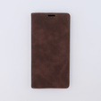 Telefontok a Xiaomi Redmi Note 12 5G / Poco X5 5G, ERBORD Vintage, pénztárca patenttal, kávé
