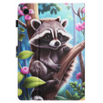 Tok Lenovo Tab M10 10.1 Gen 3, pánttal, raccoon