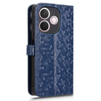 Flap tok Oppo A5 Pro 5G, Wallet Rhombus, kék