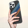 Tok iPhone 16 Pro, Carbon Fiber MagSafe, sötétkék