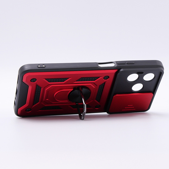 Telefontok a Oppo A98 5G, CamShield Slide, piros