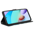 Pattintható tok a Xiaomi Redmi Note 13 Pro+, Wallet, Marble kék
