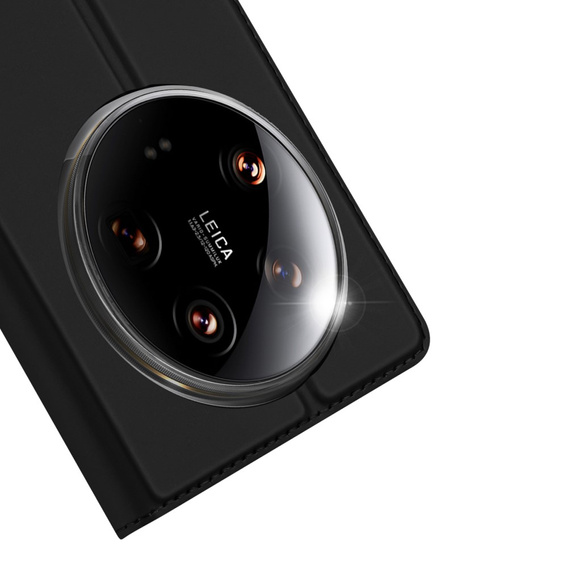 Dux Ducis Telefontok a Xiaomi 14 Ultra, Skinpro, fekete