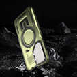 Tok Samsung Galaxy S24 FE, Military MagSafe with camera protection, zöld