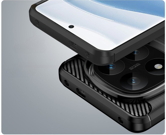 Telefontok a Xiaomi Redmi Note 14 Pro+, Carbon, fekete
