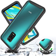 Tok Xiaomi Redmi Note 9S / 9 Pro készülékhez, Shockproof, fóliával, kék