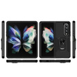 Páncélozott telefontok a do Samsung Galaxy Z Fold 4 5G, Nox Case Ring, fekete