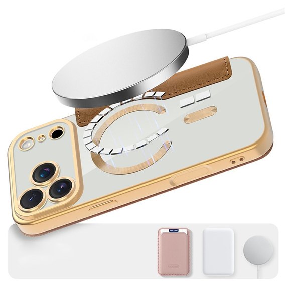 Wallet MagSafe RFID flip tok kameravédelemmel iPhone 17 Pro Max készülékhez