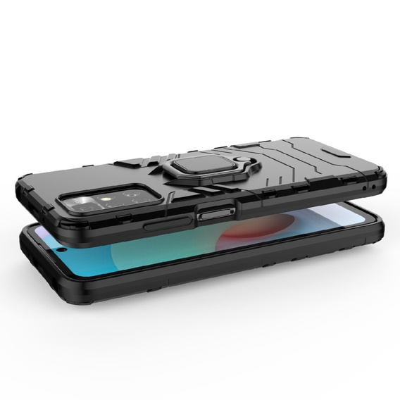 Telefontok a Xiaomi Redmi 10, Kickstand Ring, fekete