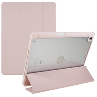 Tok iPad 10.2 2021 / 2020 / 2019, Smartcase Hybrid, tolltartó résszel, rózsaszín