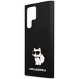 Karl Lagerfeld szilikon Choupette a Samsung Galaxy S24 Ultra készülékhez