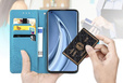 Pattintható tok a Oppo Reno 12, Mandala, kék