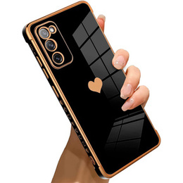 Telefontok a Samsung Galaxy S20 FE, Electro heart, fekete