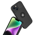 ERBORD MagSafe Cam Slider tok, fekete + képernyővédő üveg iPhone 13 / iPhone 14 készülékekhez