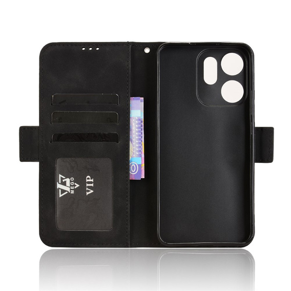 Pattintható tok a Oppo Reno 13, Card Slot, fekete