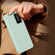 Flip tok Samsung Galaxy S25 Edge, Smart View Wallet, zöld