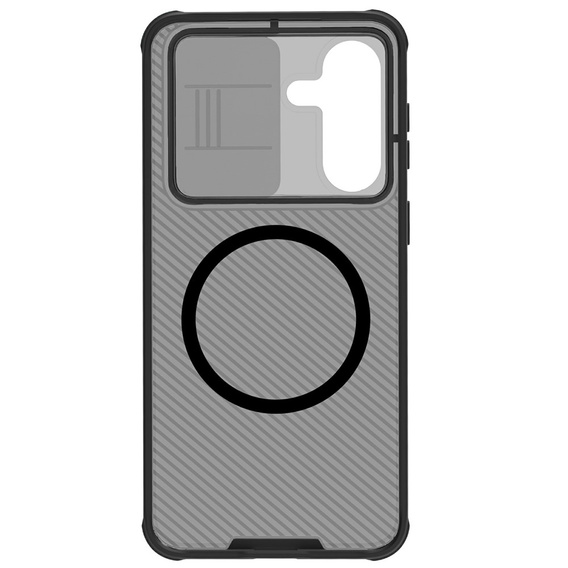 Nillkin CamShield Pro mágneses tok Samsung Galaxy A57 5G készülékhez, átlátszó/fekete