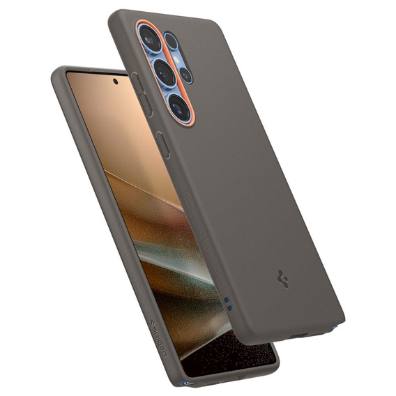 Spigen tok Samsung Galaxy S25 Ultra készülékhez, Nano Pop MagSafe, szürke + 9H edzett üveg