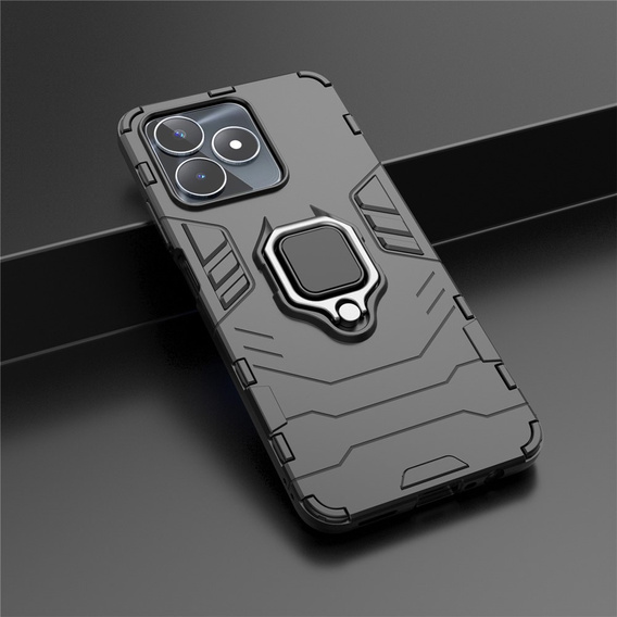 Telefontok a Realme C51, Kickstand Ring, fekete