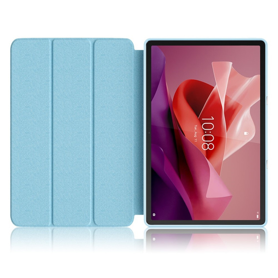 Tok Lenovo Tab P12, Smartcase tolltartóval, kék