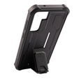 Páncélozott tok a Samsung Galaxy S21 FE, Dexnor Full Body, fekete