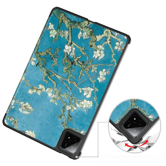 Tok Xiaomi Pad 7 / 7 Pro, Smartcase, Flowers