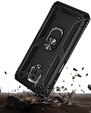 Páncélozott telefontok a Xiaomi Redmi Note 9S / 9 Pro, Nox Case Ring, fekete