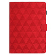 Tok Lenovo Tab M10 Plus 10.6 Gen 3 TB-125F TB-128F, Classic, tolltartóval, piros