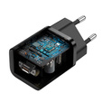 Baseus Super Si PD 25 W USB-C hálózati töltő + USB-C kábel, fekete