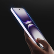 Edzett üveg Oppo Reno 12 5G / 12 Pro 5G, Dux Ducis teljes képernyőhöz, fekete keret