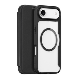 Dux Ducis tok iPhone Air, Skin X Pro, pánttal, MagSafe-hoz, fekete