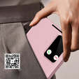Flip tok Samsung Galaxy S25 Edge, Smart View Wallet, rózsaszín