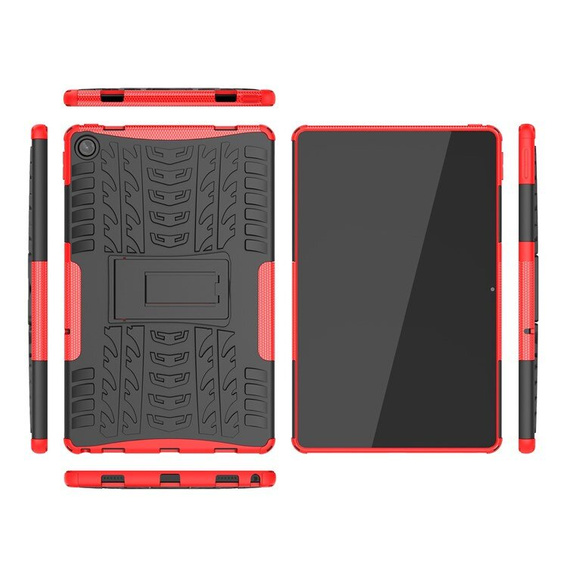 Telefontok a Lenovo Tab M10 Plus Gen 3 TB-125F TB-128F, Tire Armor, piros