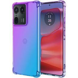 Tok Motorola Edge 50 Ultra, Gradient Dropproof, Lila / kék