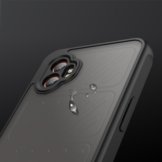 Telefontok a Samsung Galaxy Xcover 7 Pro, Fusion Hybrid, átlátszó / fekete
