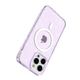 Telefontok a iPhone 14 Pro, Dropproof MagSafe Glitter, lila