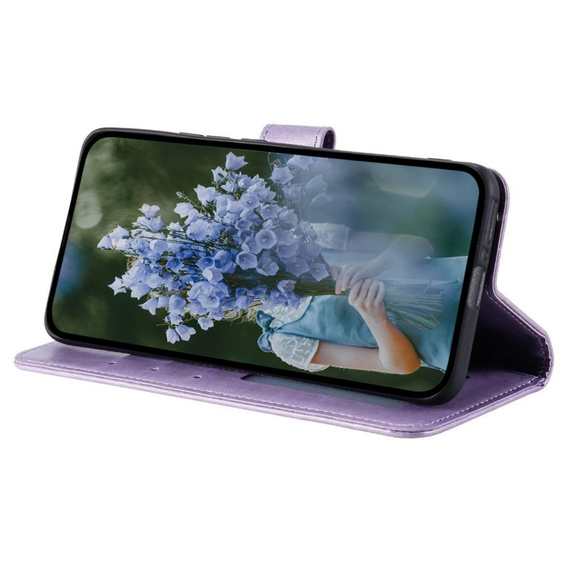 Pattintható tok a Realme 12 Pro 5G / 12 Pro+ 5G, Mandala, lila