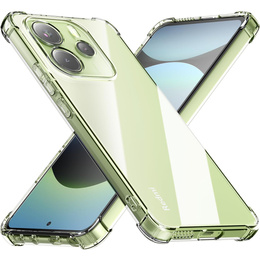 Telefontok a Xiaomi Redmi Note 14 4G, Dropproof, átlátszó