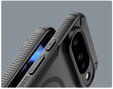 Páncélozott tok Google Pixel 10 Pro XL-hez, MagSafe, matt, fekete