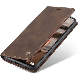 CASEME tok Samsung Galaxy S20 FE, Leather Wallet Case, barna