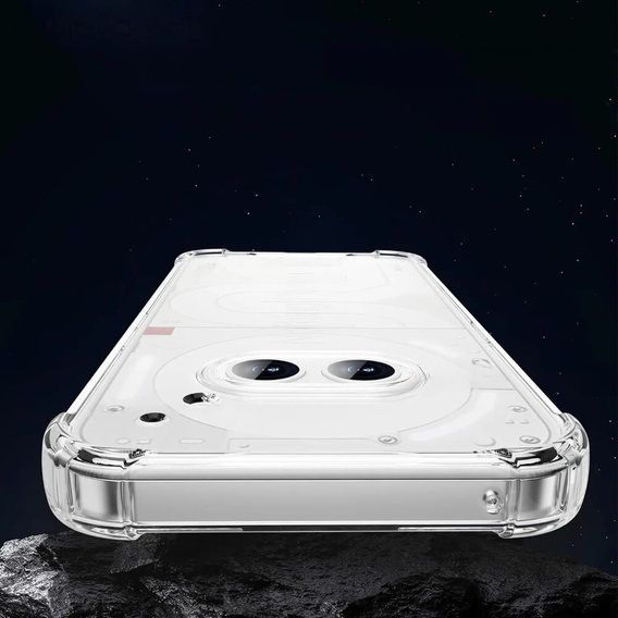 Telefontok a Nothing Phone 2a, Dropproof, átlátszó