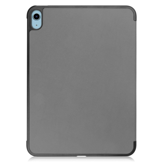 Tok iPad 10.9 2022 10 Gen, Smartcase tolltartóval, szürke