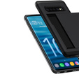 Telefontok a Samsung Galaxy S10, Sliding Card Holder, fekete