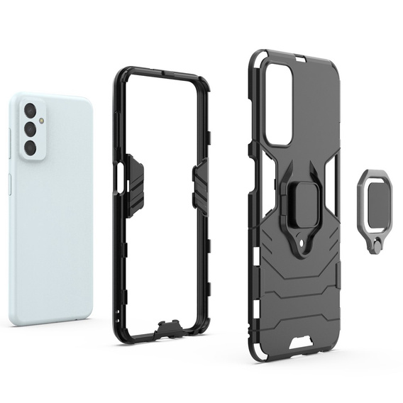 Telefontok a Samsung Galaxy M13 4G, Kickstand Ring, fekete
