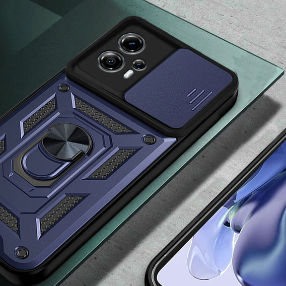 Telefontok a Motorola Moto G13 / G23, CamShield Slide, kék