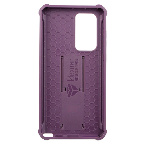 Páncélozott tok a Samsung Galaxy S22 Ultra, Dexnor Full Body, lila