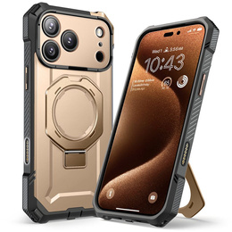 Supcase tok iPhone 17 Pro Max készülékhez, Unicorn Beetle Grip Mag, Sivatagi arany