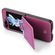 Tok Samsung Galaxy Z Flip7 FE / Z Flip6, Card Slot Ring Case, lila
