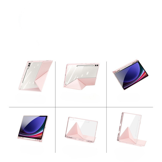 Tok Samsung Galaxy Tab S10+ Plus, Dux Ducis MAGI, rózsaszín